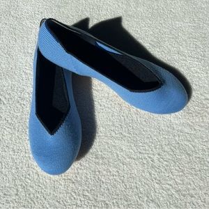 NWOB Robins Egg Rothy’s- The Flat